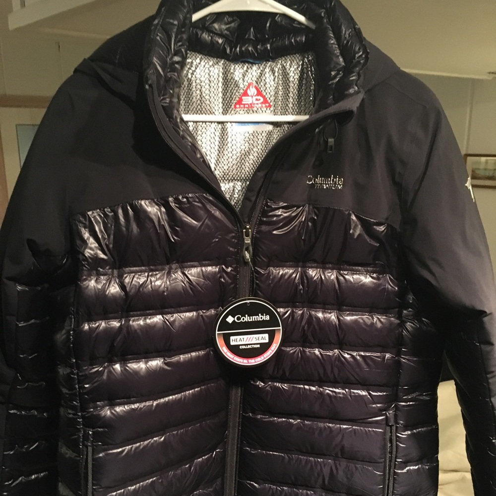 NWT Columbia Heatzone 1000 Turbo Down Jacket